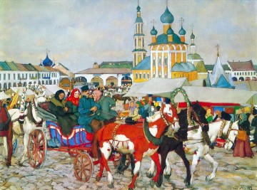  Yuon Pintura Art%c3%adstica - triple en uglich 1913 1 Konstantin Yuon ruso